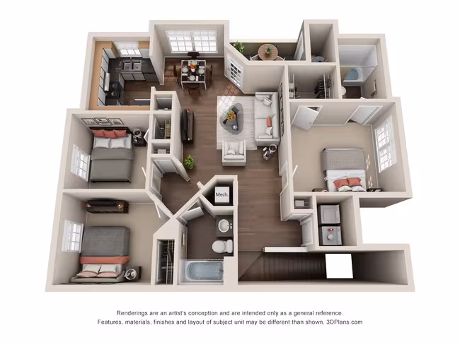 Unit 604 floor plan